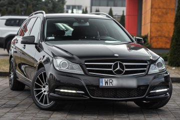 Mercedes C220 CDI 170KM Avantgarde Lift Automat Skora Ledy Navi Alu17