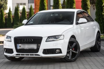 Audi A4 1.8Turbo Moc 220KM Czarny sufit Alu 18 Xenon Led Nowy łancuch