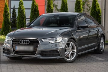 Audi A6 2.0TDI S-line Kamery360 Asysty Radary 4xClima Pamięć foteli
