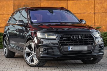 Audi Q7 3.0TDI S-line SalonPL 1Wł BlackEdition Bezwypadkowy PełnaOpcj