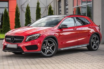 Mercedes GLA 250 AMG Line 4Matic 2016 SalonPL Automat Kamera RedHot