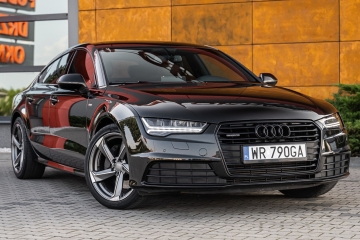 Audi A7 3.0TDI 2016 Quattro Lift Kamera Czarny sufit Bezwypadkowy