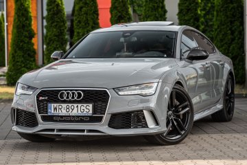 Audi RS7 4.0TFSI V8 Quattro 560KM NardoGrey Matrix B&O Kamera HeadUp