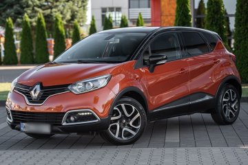 Renault Captur 1.2 Automat 2014 Navi Kamera Bezwypadkowy BlackOrange