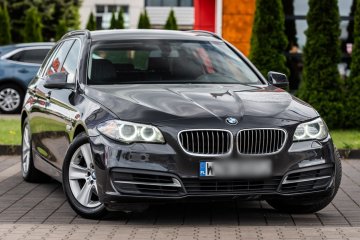 BMW 520D F11 2013 Masaże Wentylowane Fotele Sport z pamięcią El. klapa