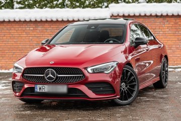 Mercedes CLA 220 190KM AMG Line Panorama Automat SalonPL PantagoniaRed
