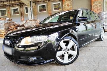 Audi A4 B7 2.0T 200KM Automat 3xS-line Navi Bose Alu19 Szyber Wł 6 la