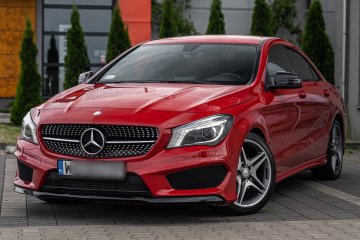 Mercedes CLA 200 AMG Line Salon PL 2014 Automat Led Alcantara
