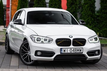 BMW 116d 2017 Lift Automat SportLine CzarnySufit FoteleSport Navi Led