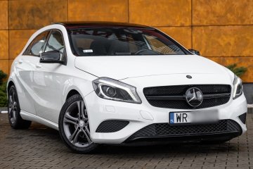 Mercedes A 180 Salon PL Panorama Brązowe skóry Ledy Nowy rozrząd