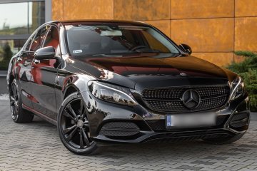 Mercedes C200CDI Avantgarde Automat 2015 Led Skora Kamera Full Black