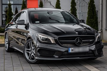 Mercedes CLA45 AMG 360HP 4Matic Black Edition PIĘKIELNIE SZYBKI