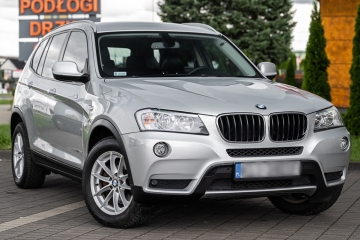 BMW X3 F25 2.0d 184KM X-Drive 4x4 Skóra Navi Czujniki przod/ tył